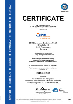 Certifikát ISO 9001:2008